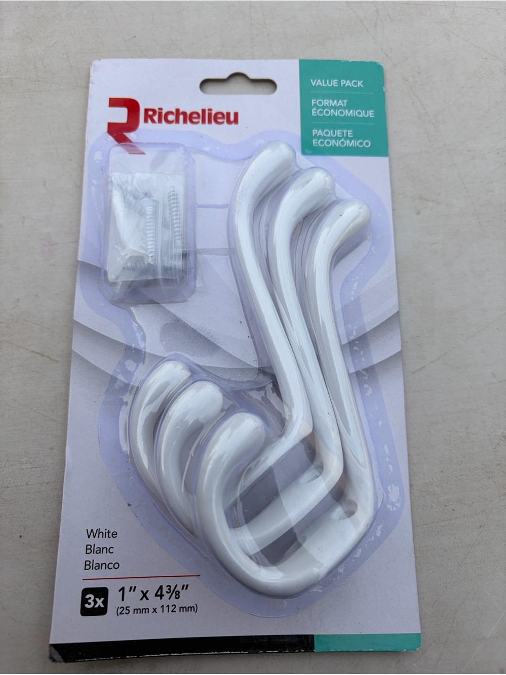 💕 B42 Richelieu 3 pack hooks